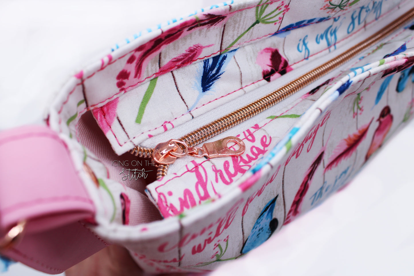 Birds and Butterflies Shoulder Bag