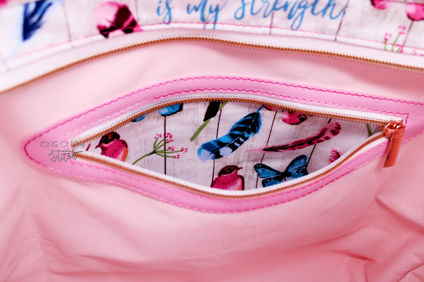 Birds and Butterflies Shoulder Bag