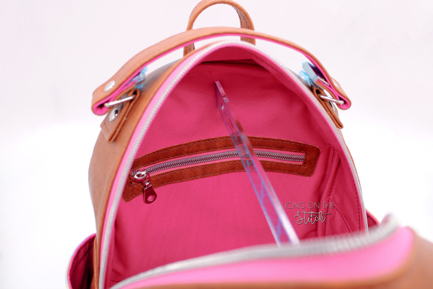 Rainbow Sunset Mini Backpack and Wallet Set