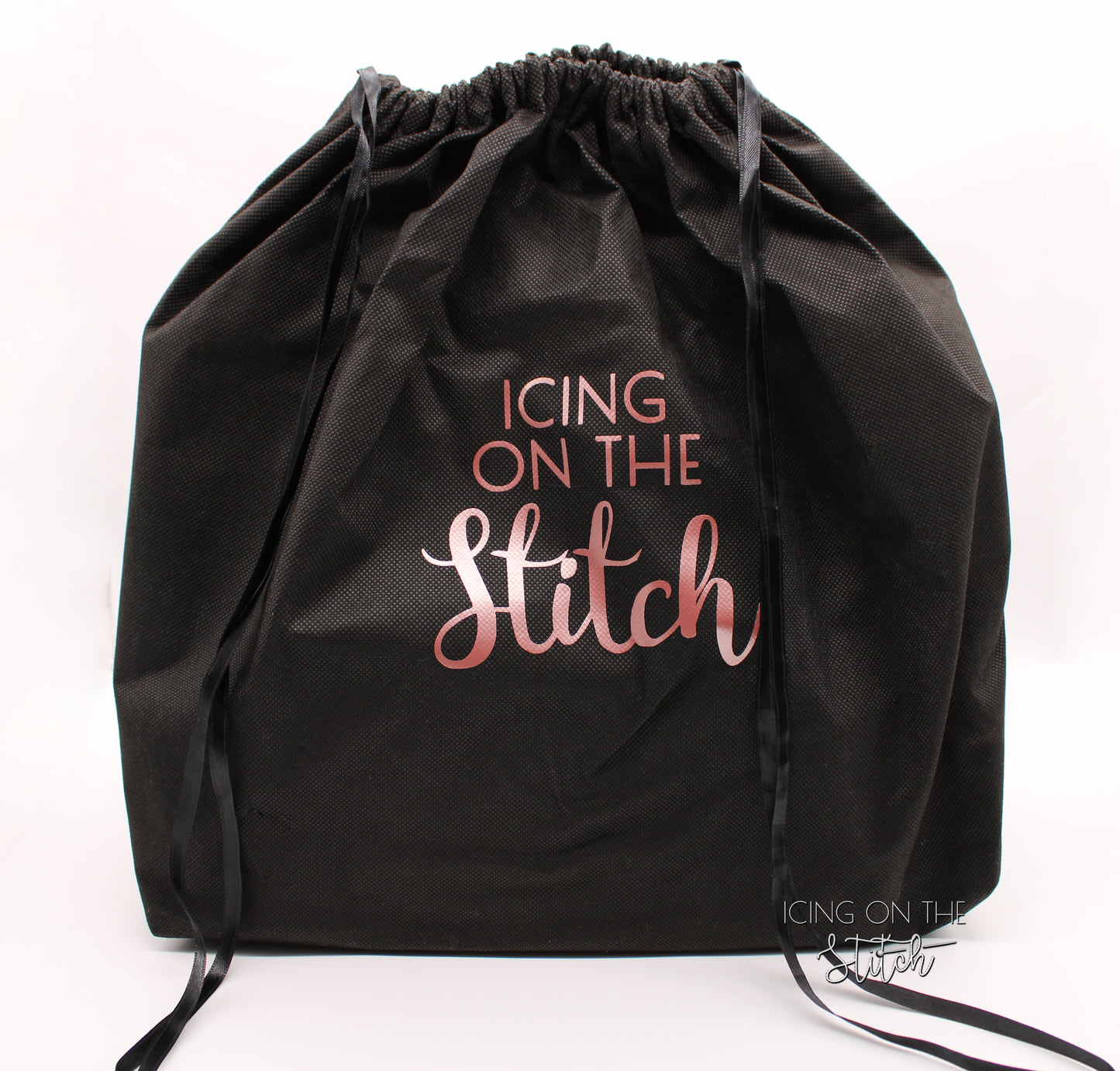 Rebel Princess Black and Rose Gold Bag