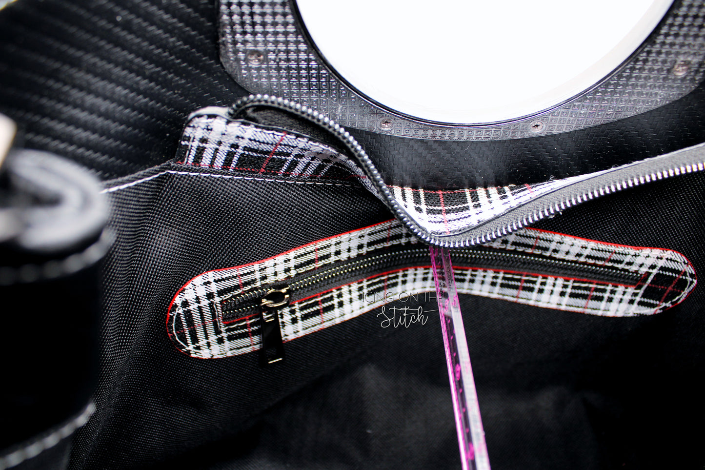 90's Clueless Inspired Plaid Handbag