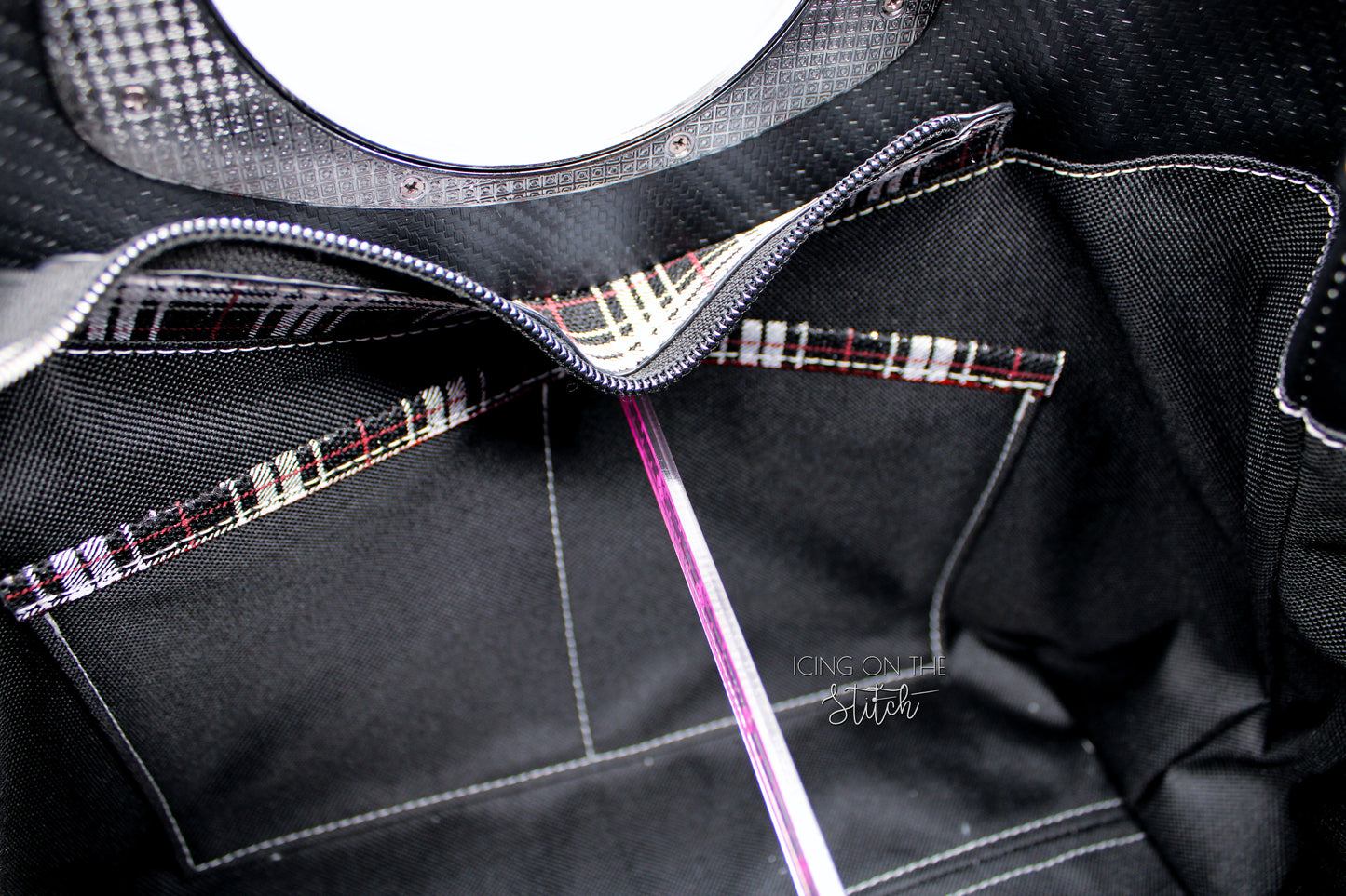 90's Clueless Inspired Plaid Handbag