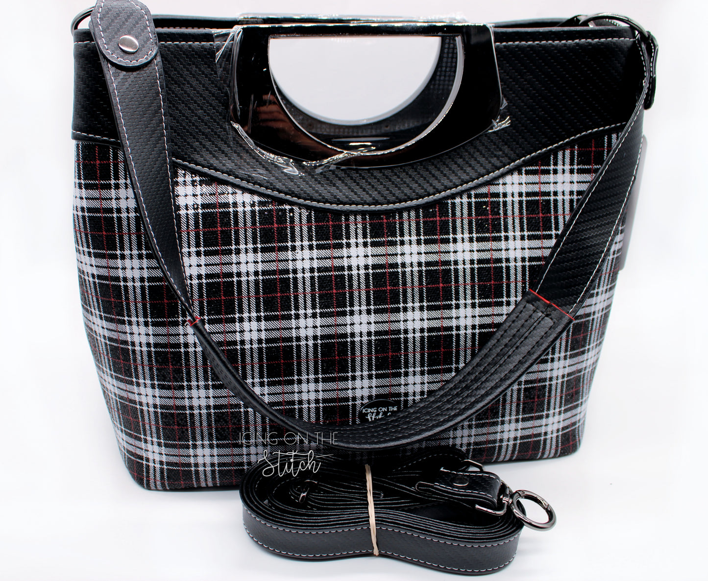 90's Clueless Inspired Plaid Handbag