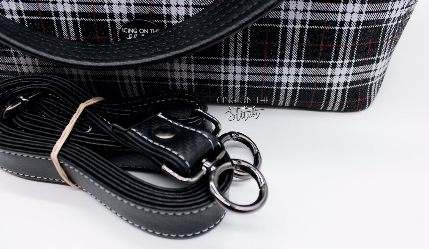 90's Clueless Inspired Plaid Handbag