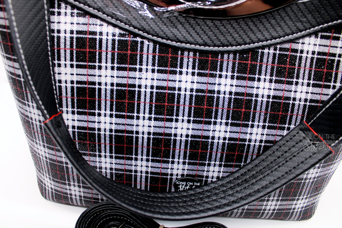 90's Clueless Inspired Plaid Handbag