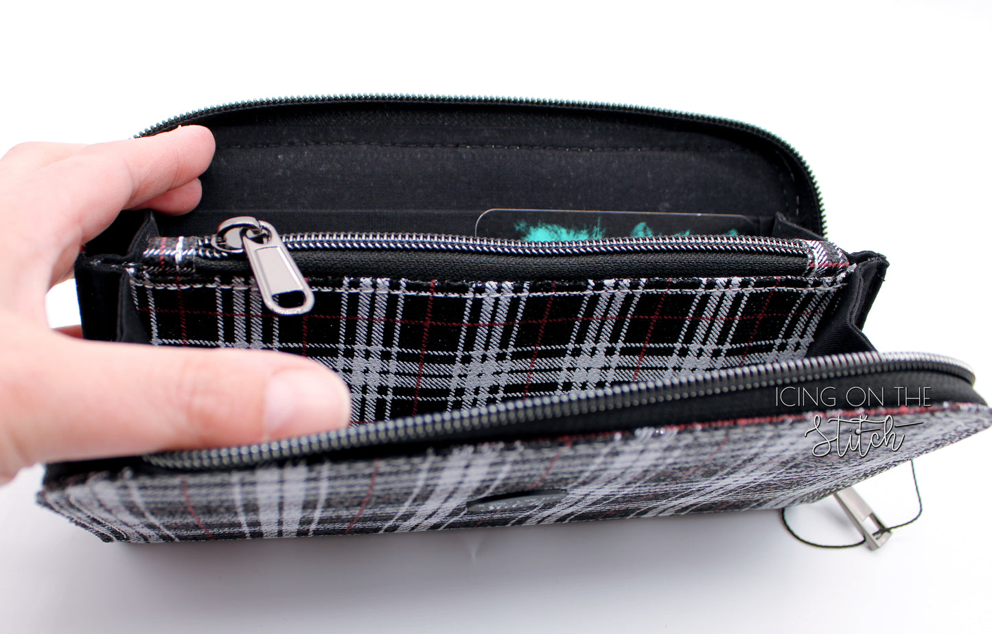 90's Clueless Inspired Zip Around Wallet