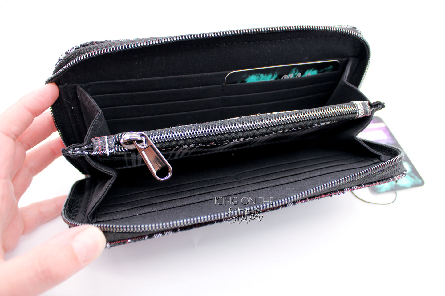 90's Clueless Inspired Zip Around Wallet