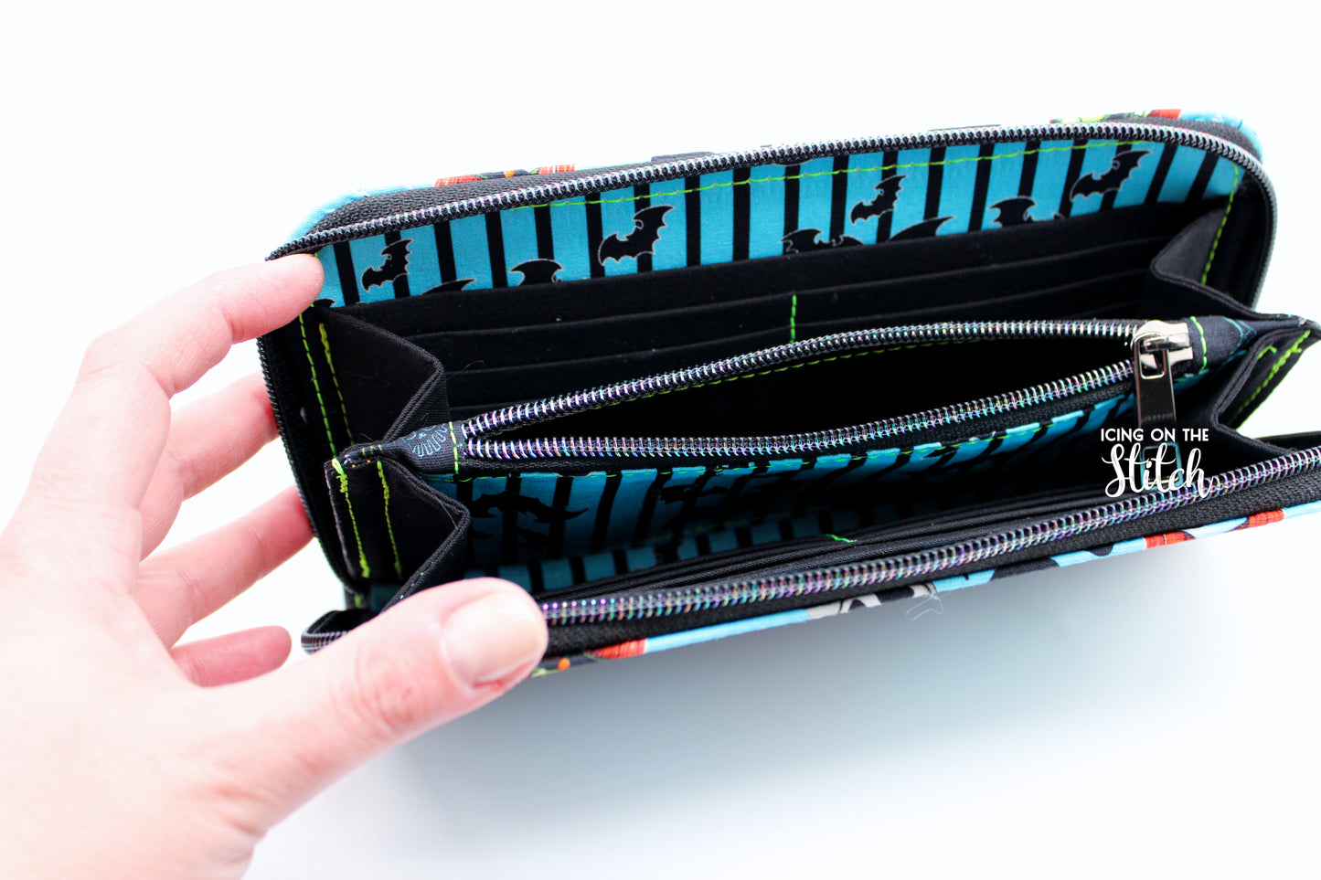 Sally NBC Halloween Zip Around Wallet