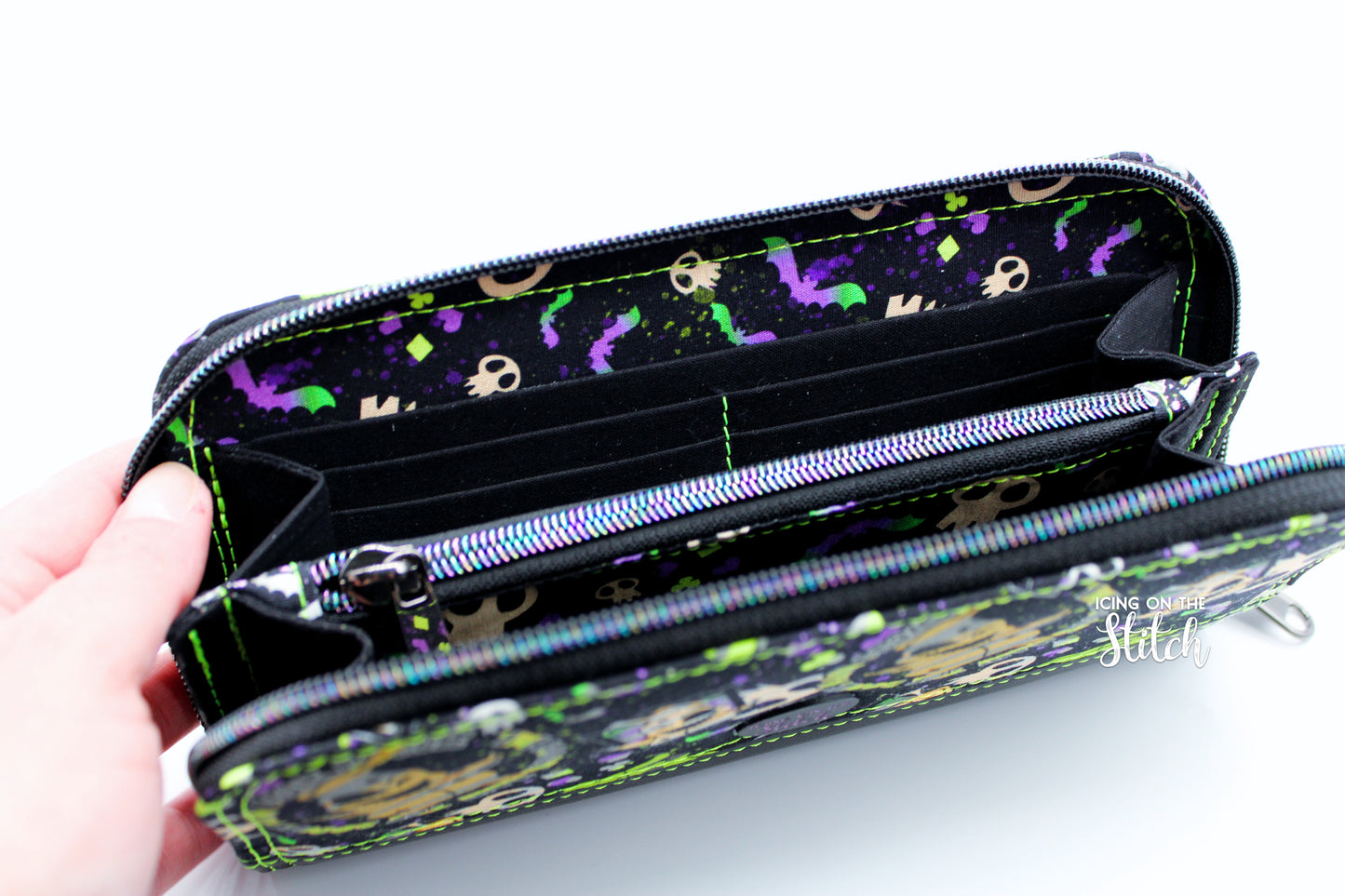 Oogie NBC Halloween Zip Around Wallet