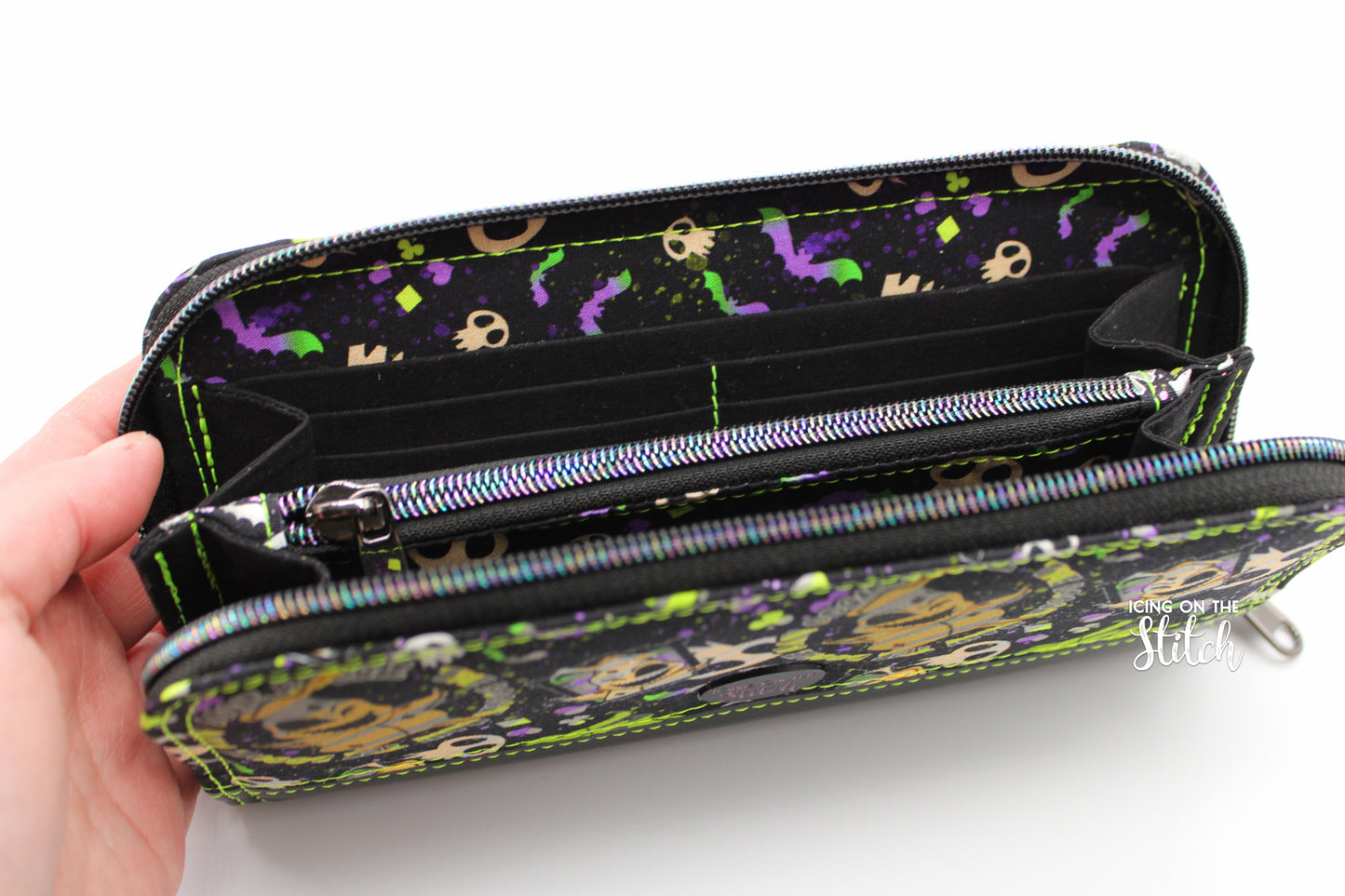 Oogie NBC Halloween Zip Around Wallet
