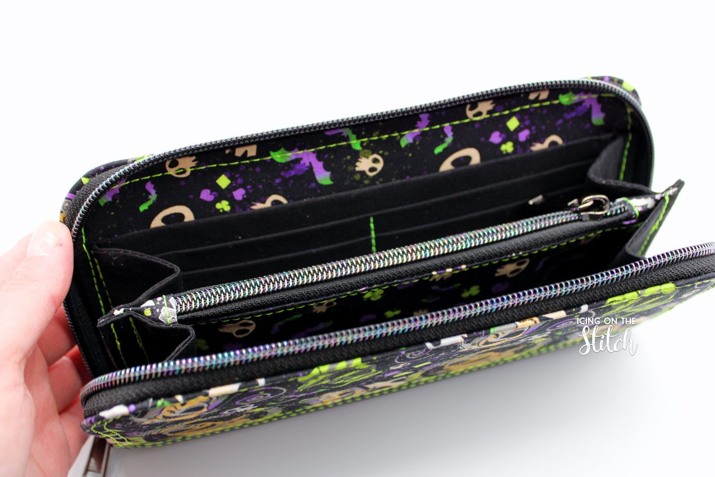 Oogie NBC Halloween Zip Around Wallet