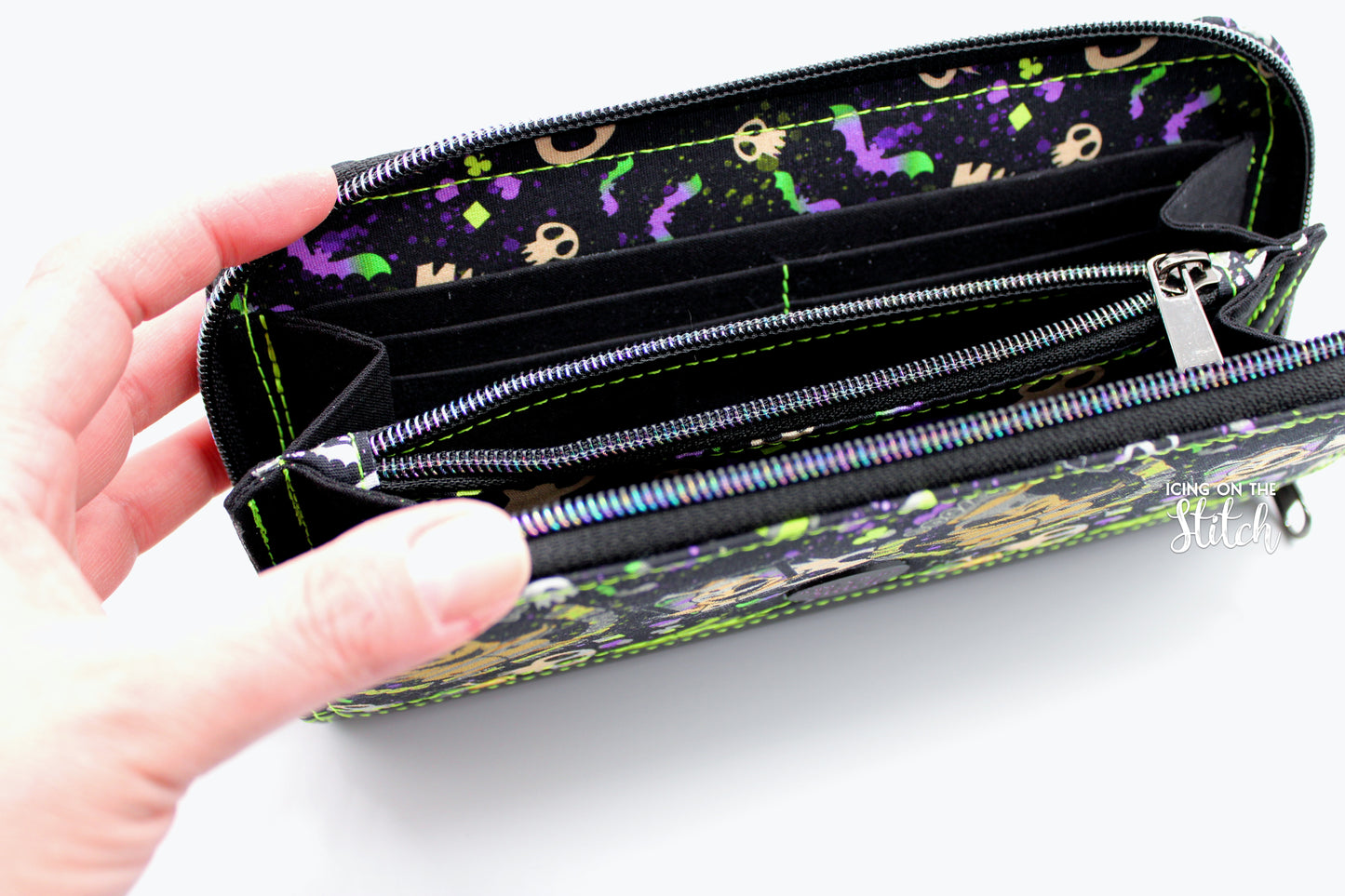 Oogie NBC Halloween Zip Around Wallet