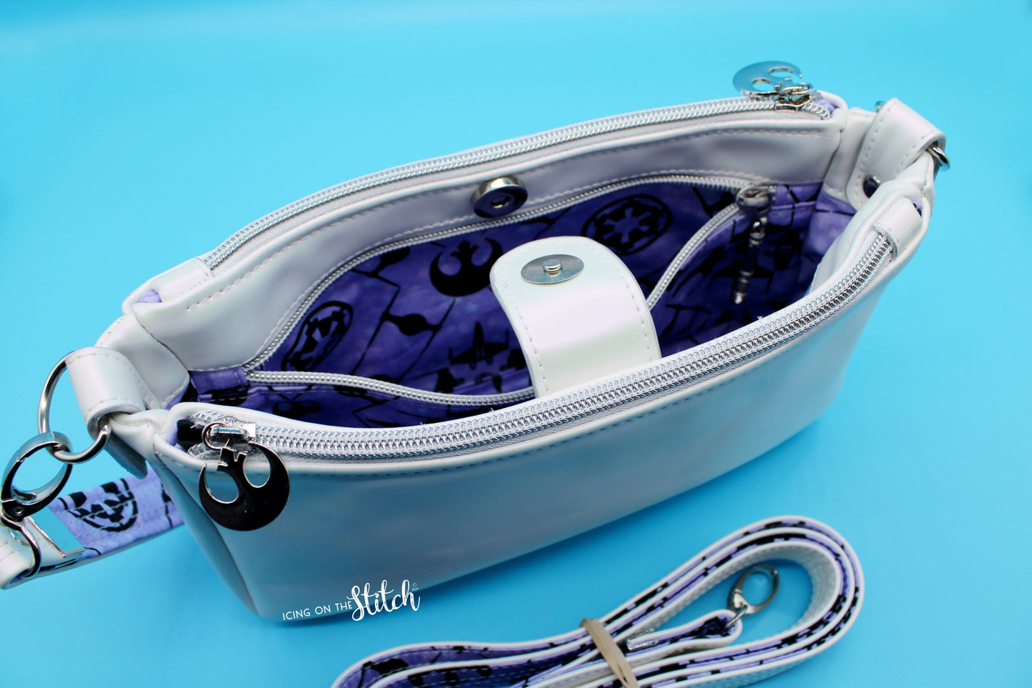 Rebel Princess Pearl Shimmer Crossbody