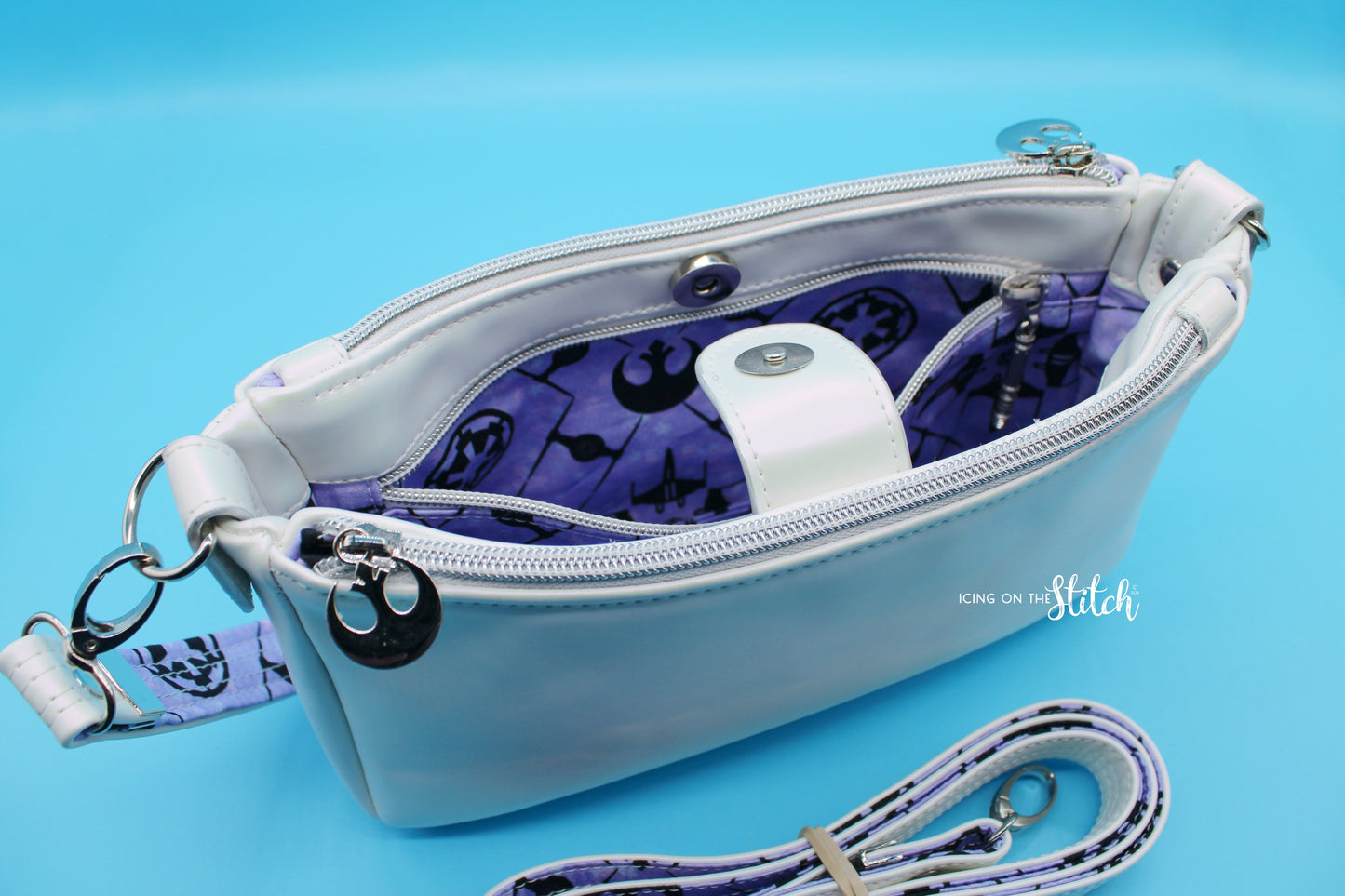 Rebel Princess Pearl Shimmer Crossbody
