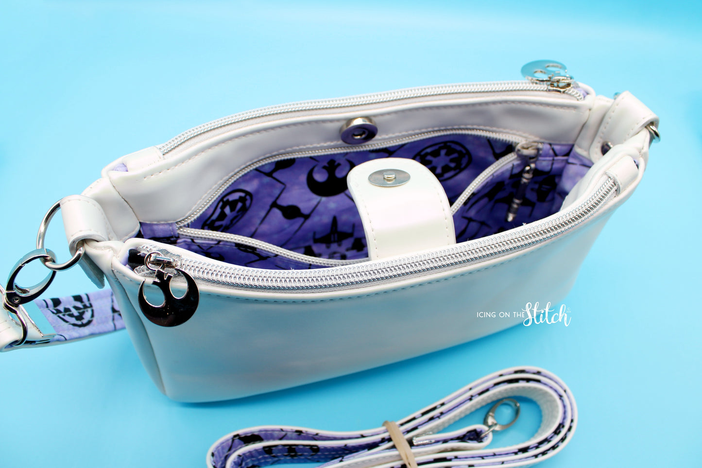 Rebel Princess Pearl Shimmer Crossbody