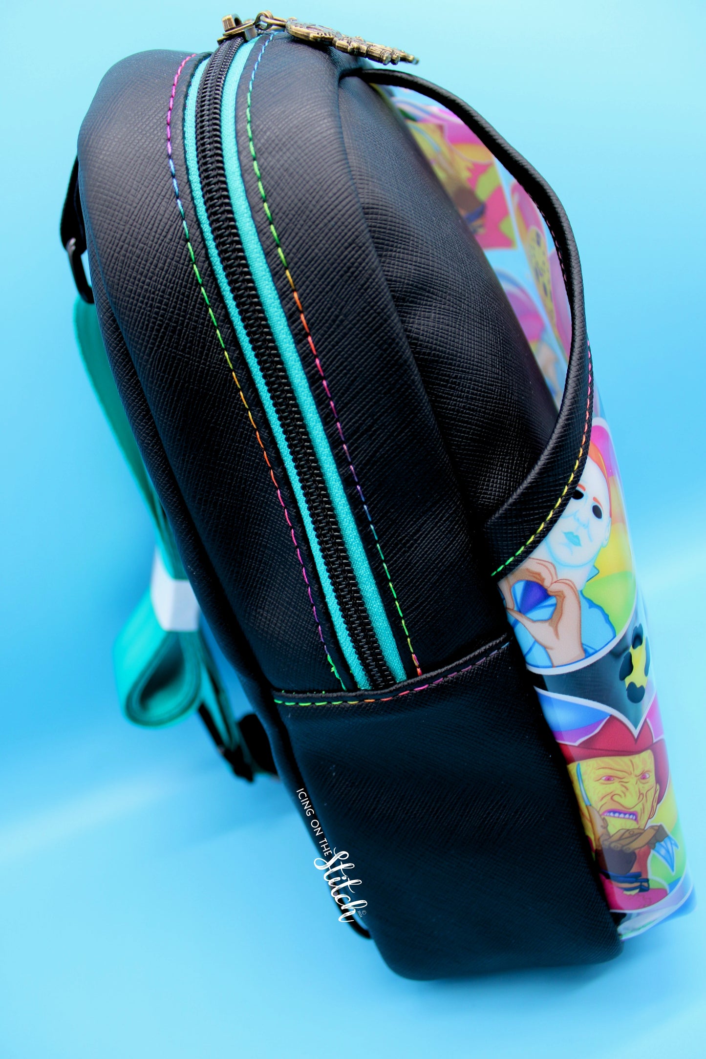 Neon Horror Sling Backpack