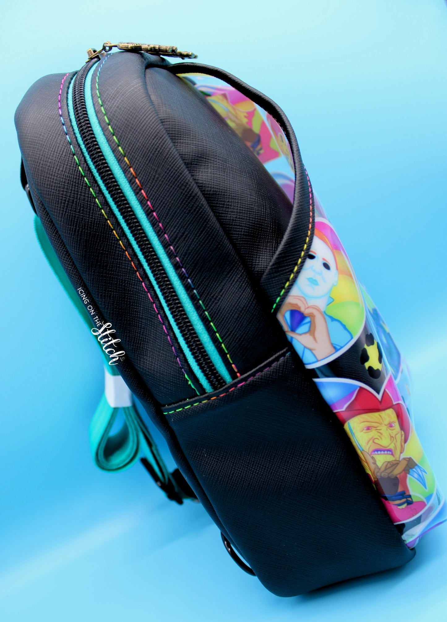 Neon Horror Sling Backpack