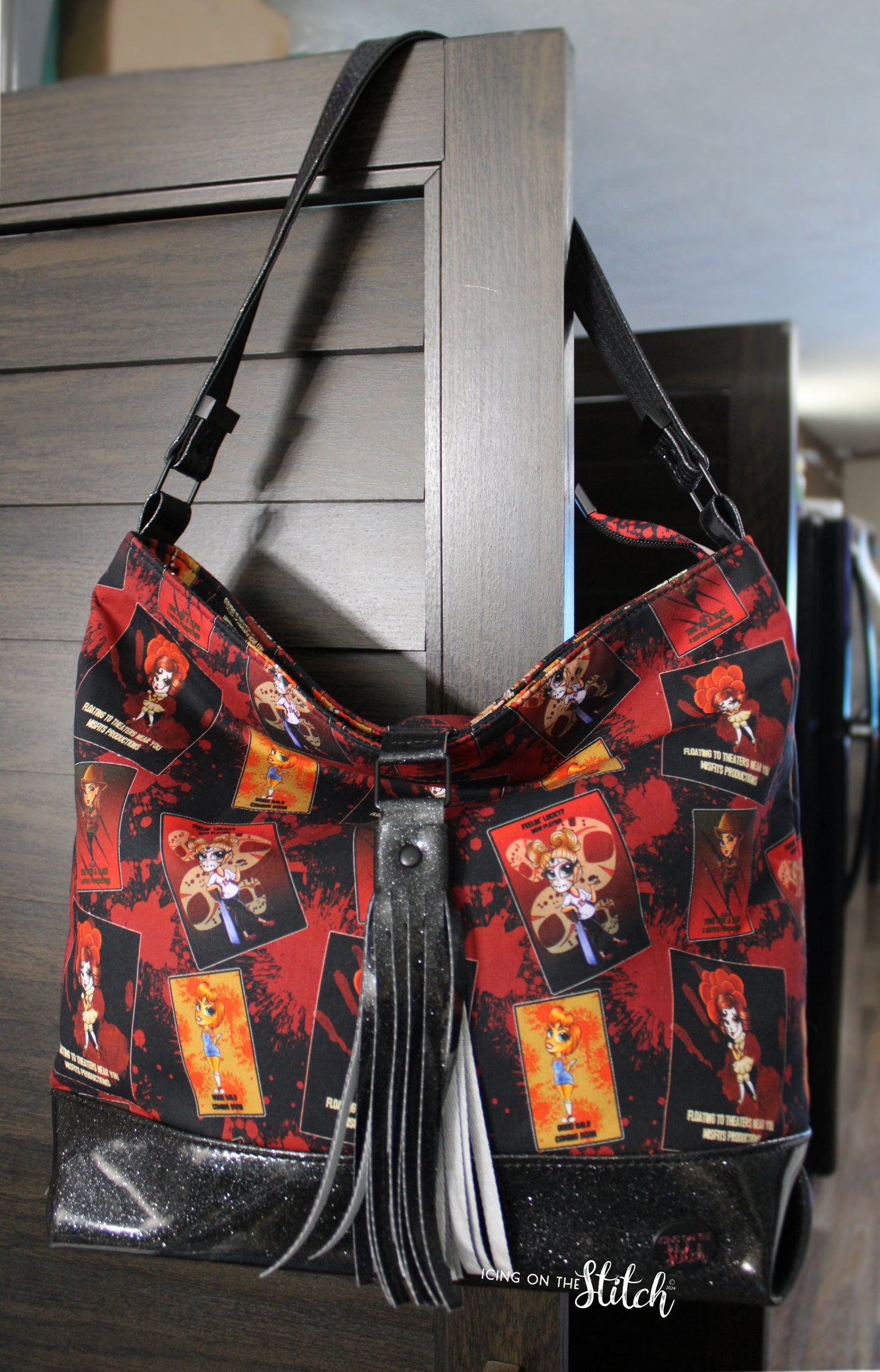 Horror Movie Inspired Hobo Shoulder Bag