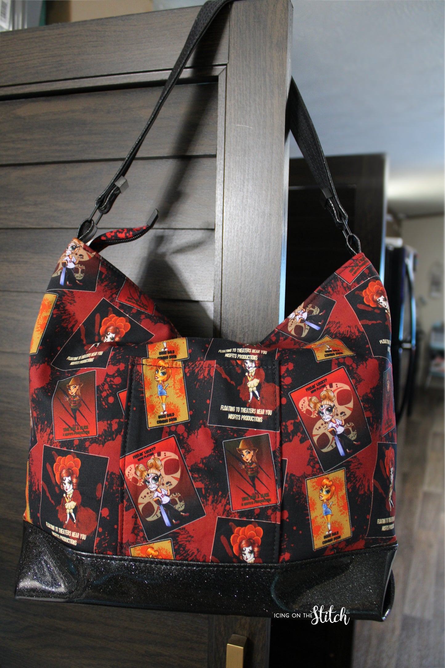 Horror Movie Inspired Hobo Shoulder Bag