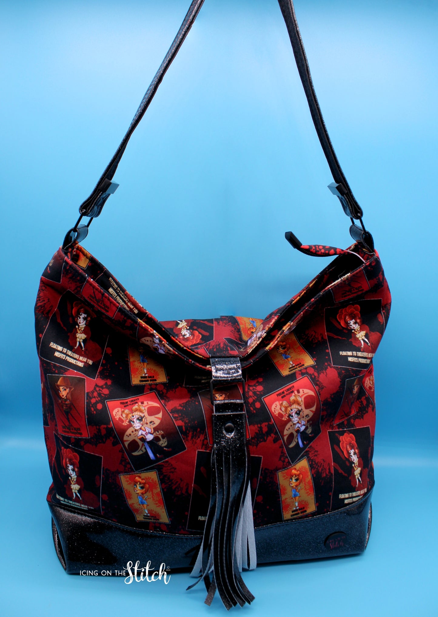 Horror Movie Inspired Hobo Shoulder Bag
