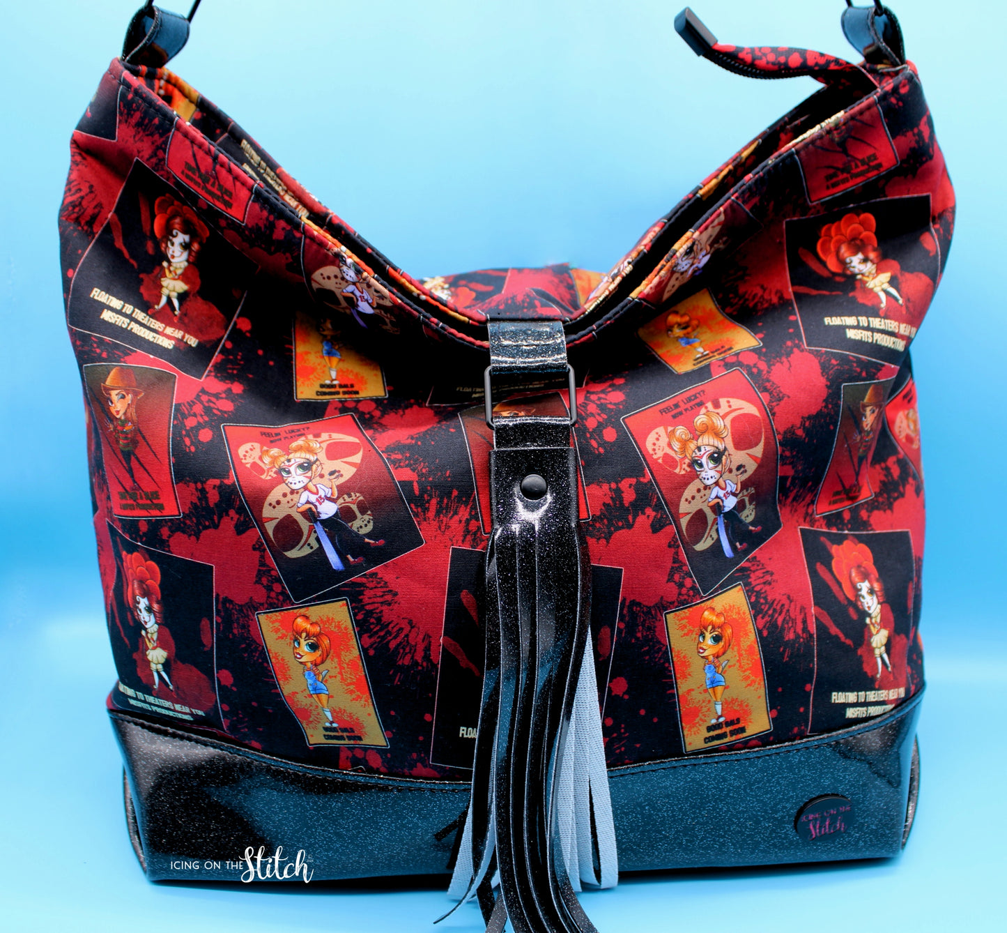 Horror Movie Inspired Hobo Shoulder Bag