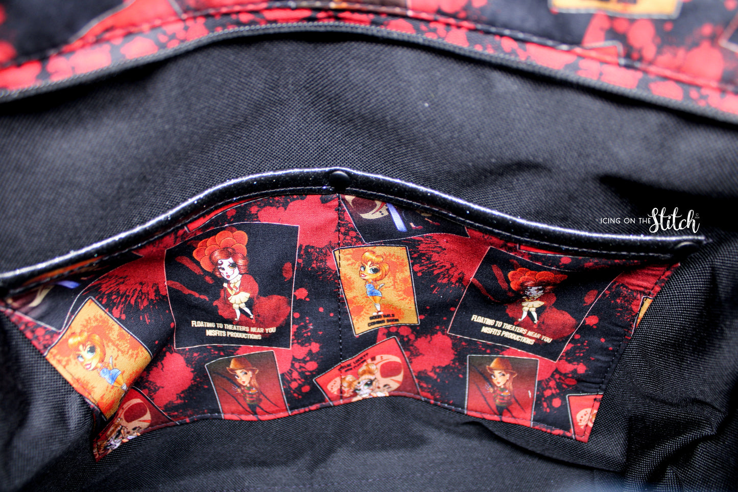 Horror Movie Inspired Hobo Shoulder Bag