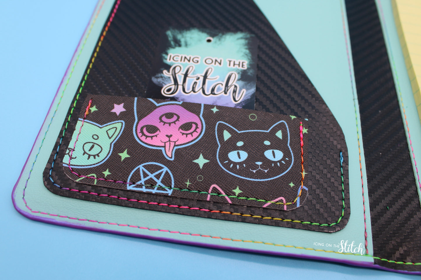 Gothic Kitty Junior Legal Pad Holder