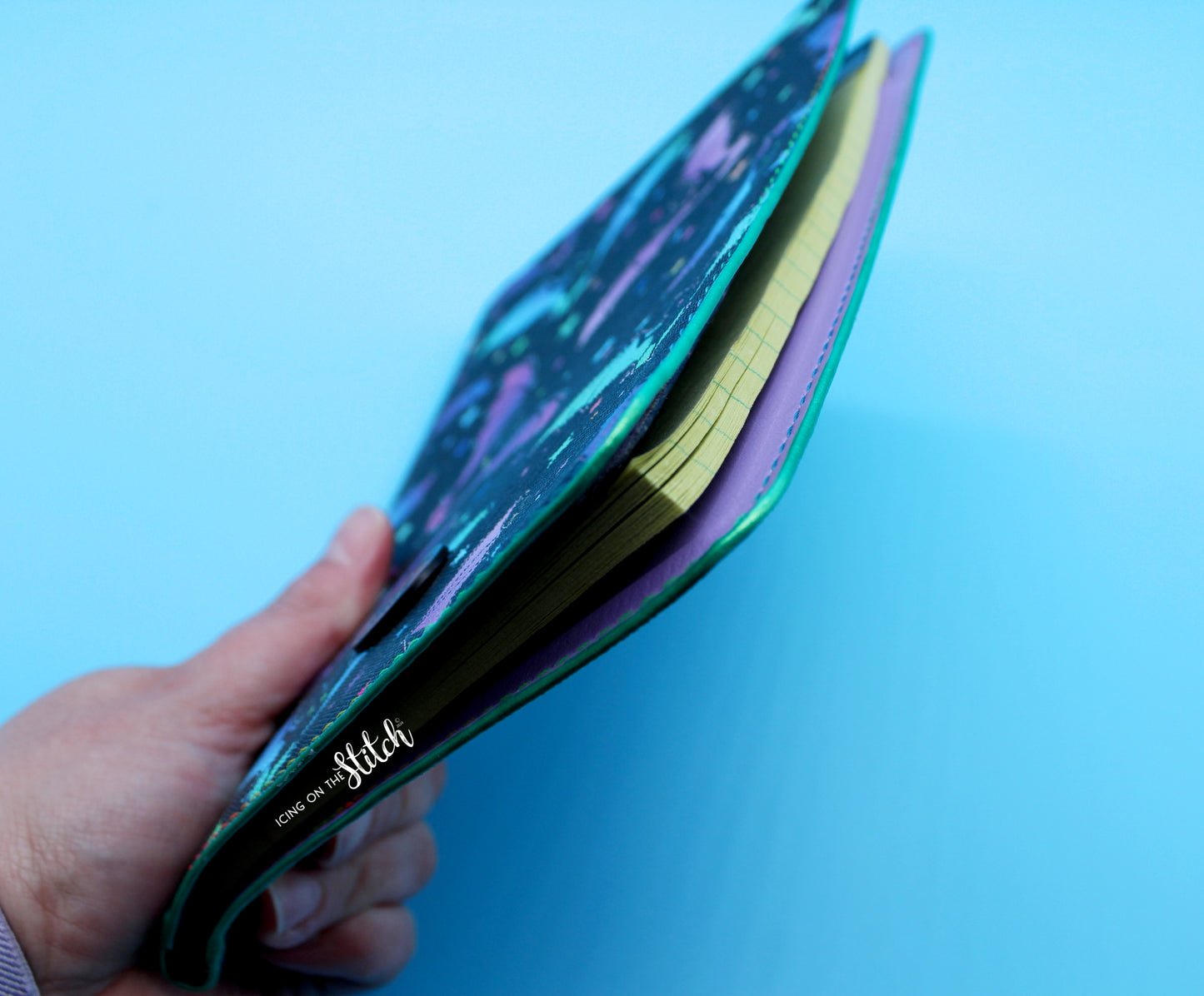 Neon Bats Junior Legal Pad Cover