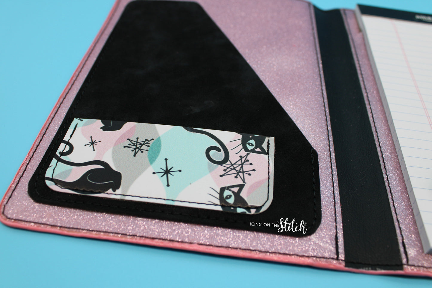Retro Kitty Junior Legal Pad Cover