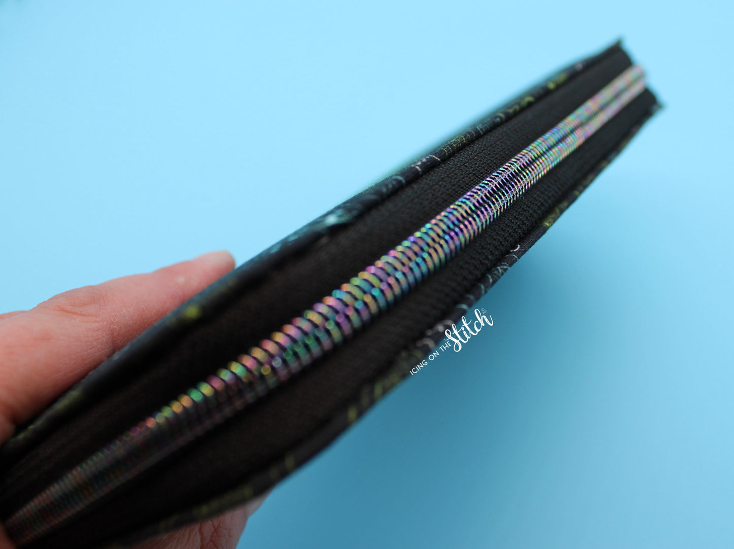 Neon Sally Zip Around Wallet