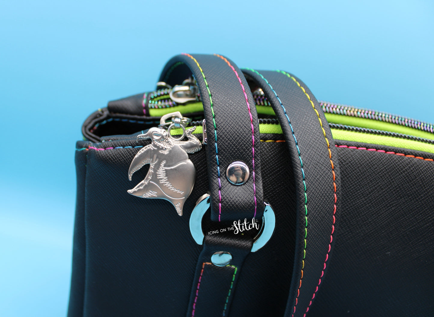 Splitting Seams Nightmare Before Christmas Inspired Shoulder Bag