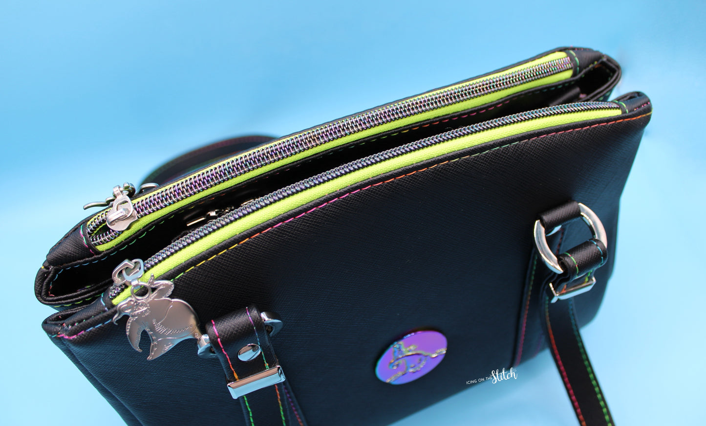 Splitting Seams Nightmare Before Christmas Inspired Shoulder Bag