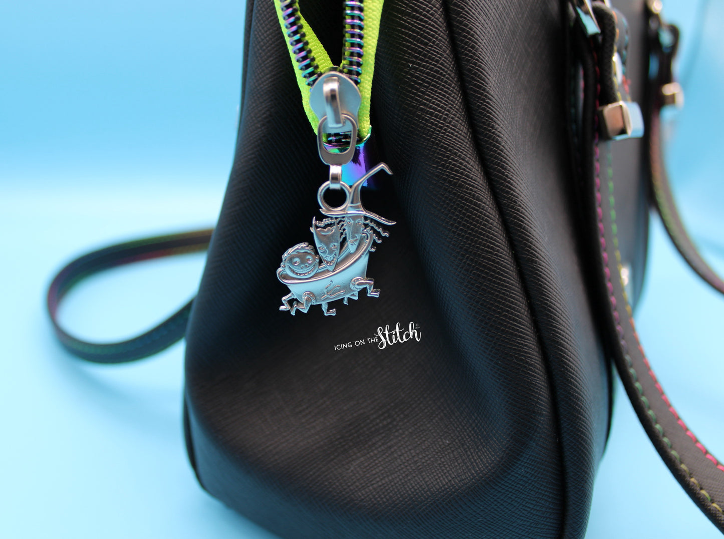 Splitting Seams Nightmare Before Christmas Inspired Shoulder Bag