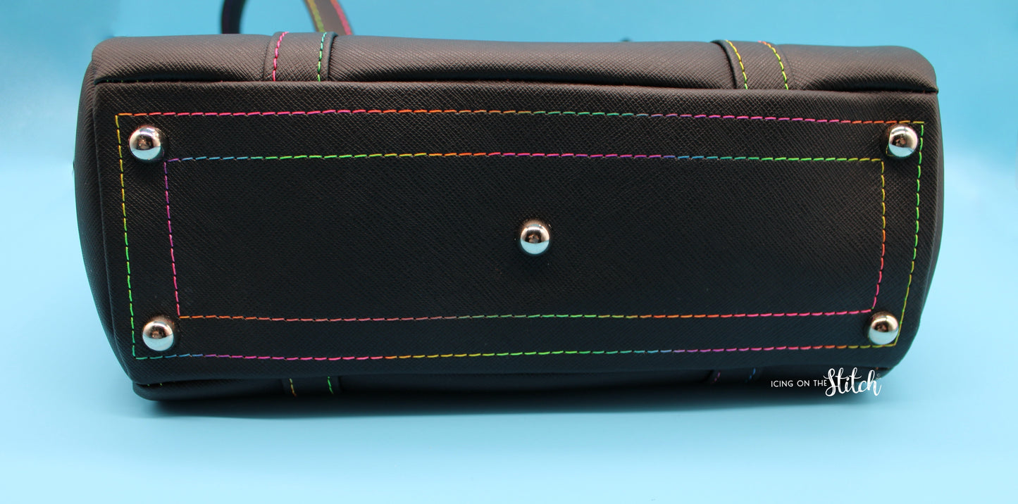 Splitting Seams Nightmare Before Christmas Inspired Shoulder Bag