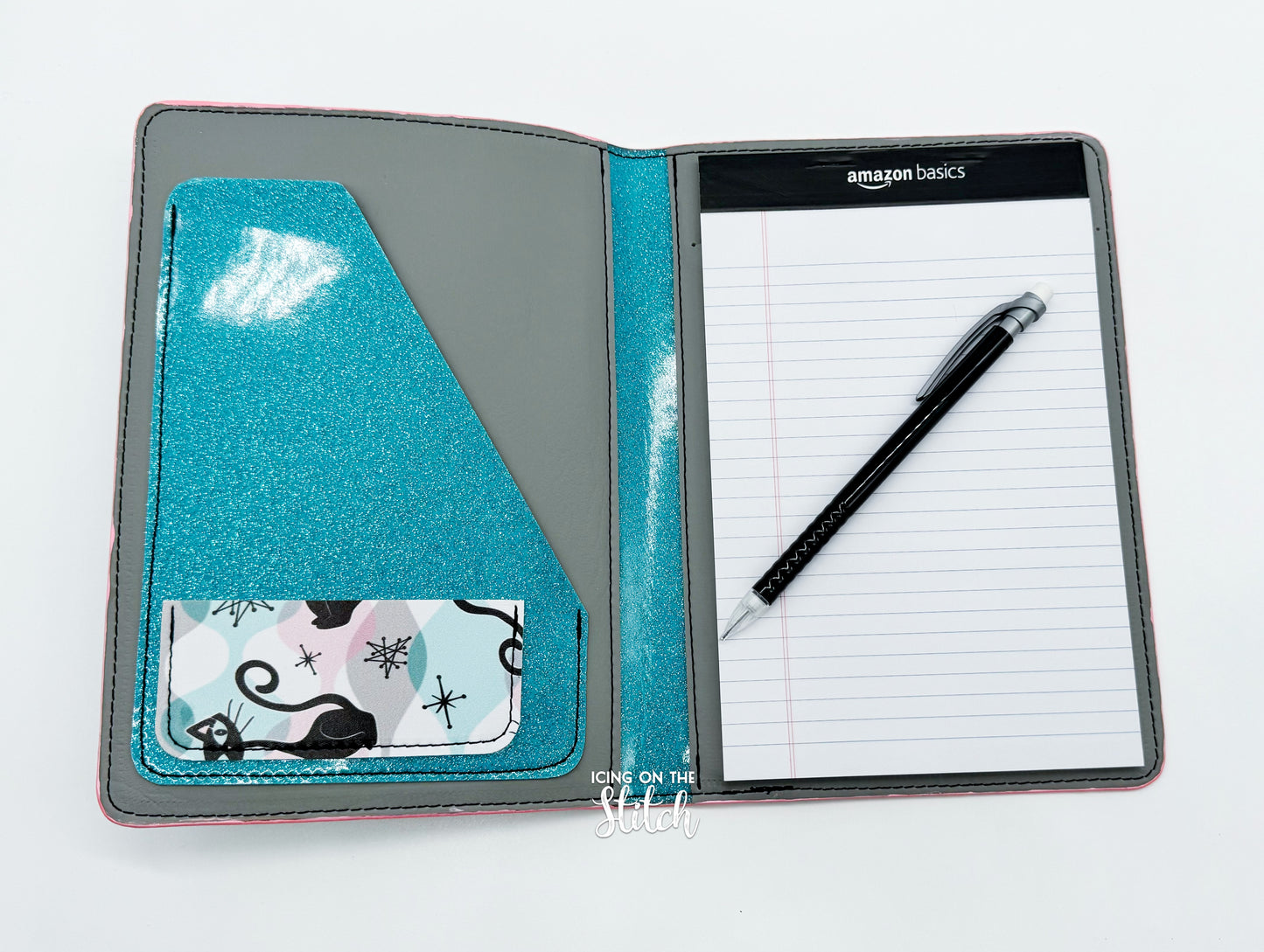 Retro Kitty Junior Legal Pad Cover
