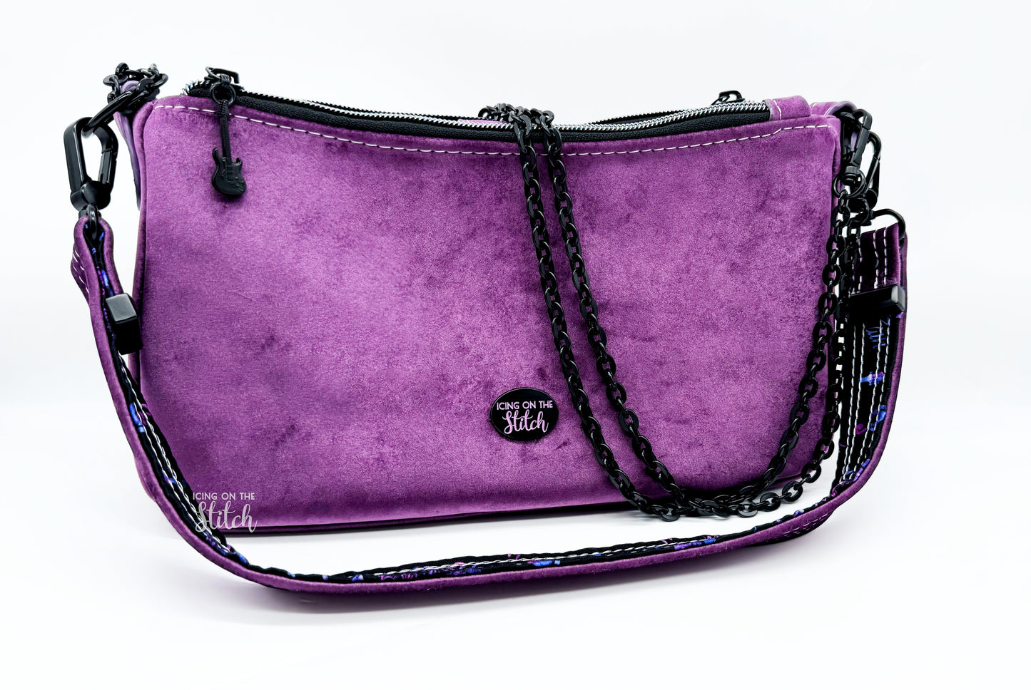 Purple Rain Inspired Crossbody