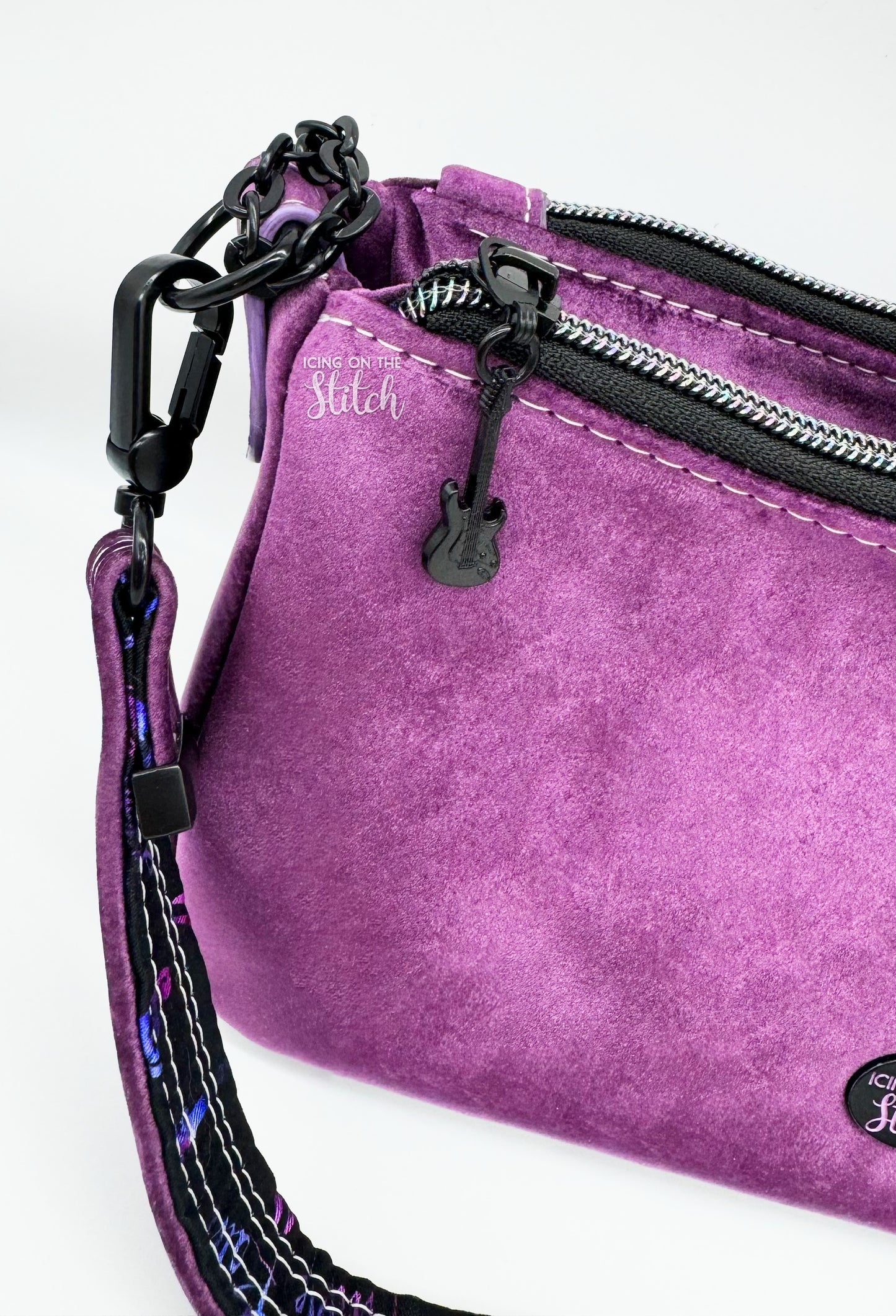 Purple Rain Inspired Crossbody