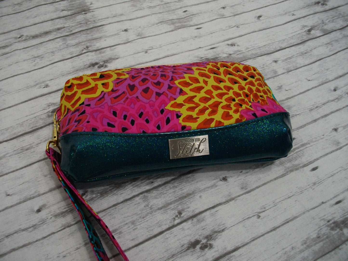 Dahlias Wristlet